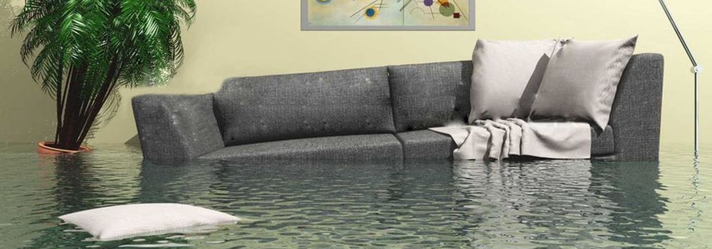 flooded house